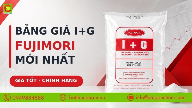 Bảng Giá I+G Fujimori Mới Nhất – Giá Tốt, Hàng Chính Hãng Thái Lan